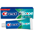 Crest + Scope Complete Travel Size Fluoride Whitening Toothpaste Minty Fresh - 2.7oz