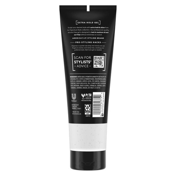 Tresemme Extra Hold Alcohol-Free Hair Gel for 24-Hour Frizz Control - 9oz