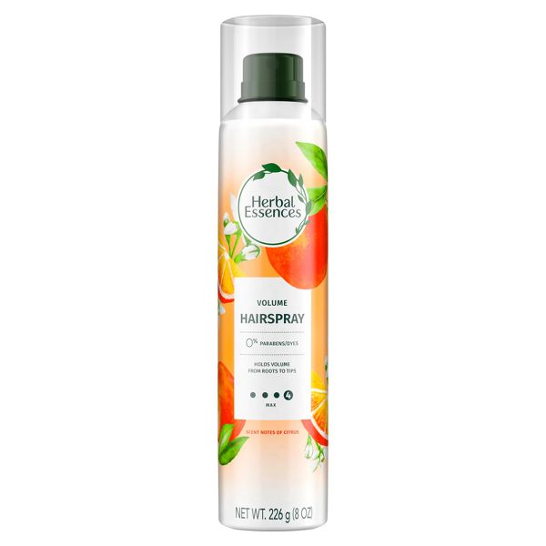 Herbal Essences Touchable Hold Volume Hair Spray, Paraben Free - 8oz
