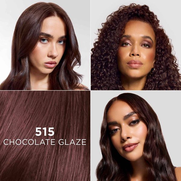 L'Oreal Paris Feria High Intensity Shimmering Color Power Red - R48 Intense Deep Auburn - 1 Kit