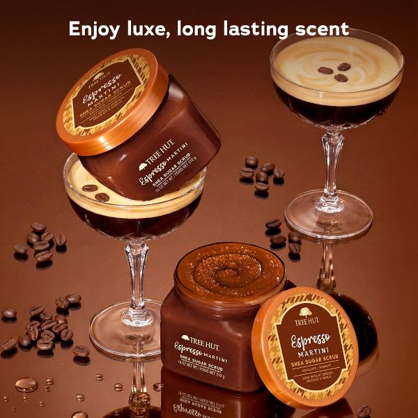 Tree Hut Espresso Martini Shea Sugar Body Scrub - 18oz